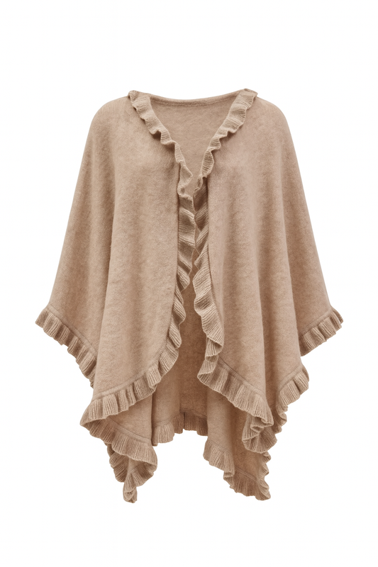 Cape 'Muse' (beige)