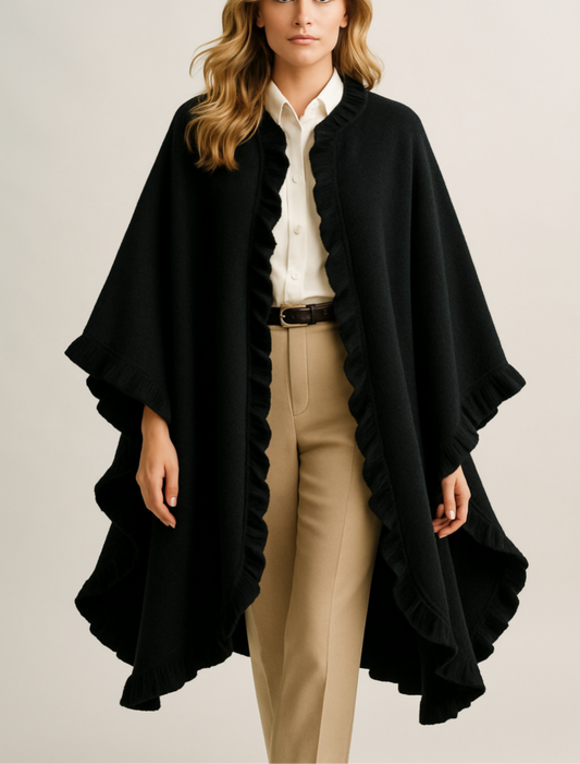 Cape 'Muse' (black)